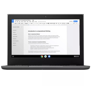 Lenovo 100e 2nd Gen ChromeBook 4GB 32GB  “Google PlayStore with Type C Port ”