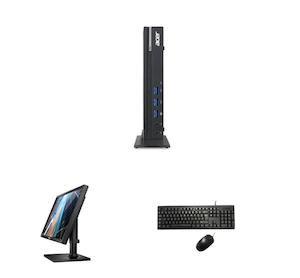 Computer: ACER Desktop Bundle i5 7th Gen 16GB 256GB Desktop 21.5 Monitor Keyboard & Mouse Ex-Lease A Grade