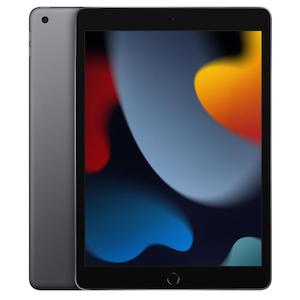 Computer: NEW Apple 10.2″ iPad (9th Gen, 64GB, Wi-Fi Only) + Glass Screen + Flip over Case