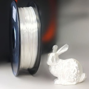 Pearlescent Silk White PLA Filament, 500g, 1.75mm