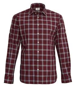 Menswear: Bottoms Up Check Shirt Online 3 Wise Men NZ