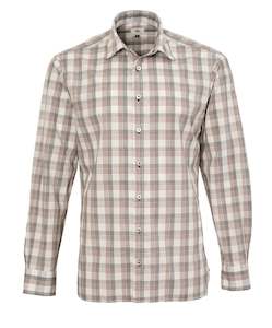 Baker St Check Shirt Online 3 Wise Men NZ