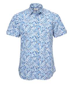 St Martin Print Short Sleeve Shirt Online 3 Wise Men NZ