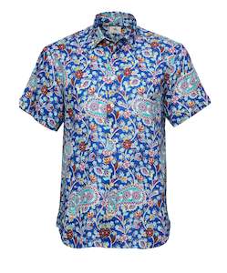 Sicily Print Short Sleeve Shirt Online 3 Wise Men NZ