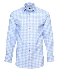 Solstice Blue Check Shirt Online 3 Wise Men NZ