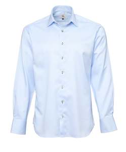 Oakwood Blue Stripe Shirt Online 3 Wise Men NZ