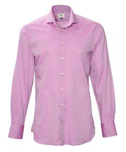 Menswear: Mackay Pink Shirt Online 3 Wise Men NZ