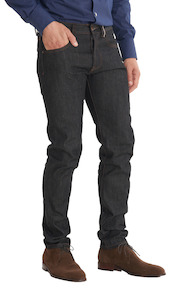 Selvedge Denim Jean - Black Online 3 Wise Men NZ