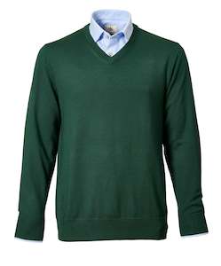 Fisher V Neck Merino Knit - Native Online 3 Wise Men NZ