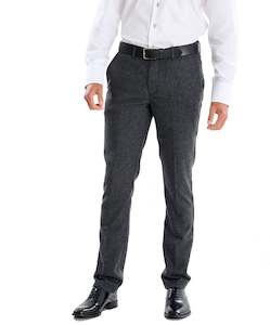 Wills Wool Chino Pant - Iron Grey Online 3 Wise Men NZ