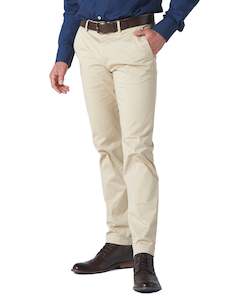 Curio Cuffed Chino Pant - Khaki Online 3 Wise Men NZ