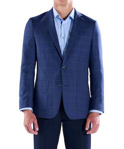 Arnault Navy Wool Blazer Online 3 Wise Men NZ