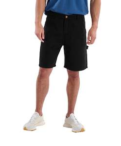 Menswear: Carpenter Short - Black Online 3 Wise Men NZ