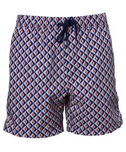 Kai Navy & Red Beach Shorts Online 3 Wise Men NZ