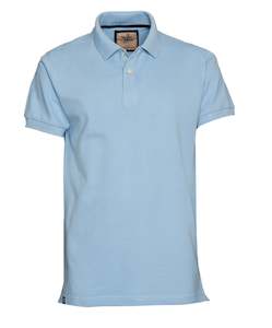 Portland Polo Shirt - Sky Blue Online 3 Wise Men NZ