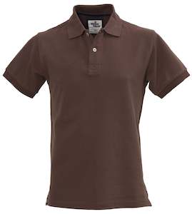 Portland Polo Shirt - Chocolate Online 3 Wise Men NZ