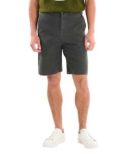 Corey Chino Short - Charcoal Online 3 Wise Men NZ