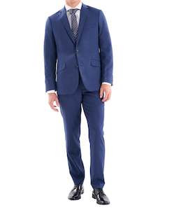 Bourne Blue Wool Suit Online 3 Wise Men NZ