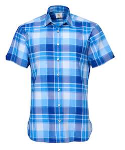 Menswear: Alpha Check Shirt Online 3 Wise Men NZ