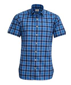 Menswear: Edward Check Shirt Online 3 Wise Men NZ