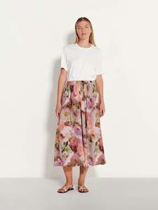 Womenswear: Juliette Hogan - Arcade Skirt Glass Flower Glaze