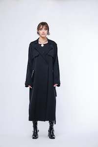 Womenswear: JPalm - Coal Trench Black