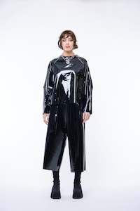 Womenswear: JPalm - Sigrun Sweater Black PVC