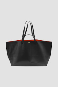 Womenswear: CAHU - Le Pratique: Black W/ Orange Large