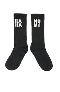 Nom D - Haha Socks Black/Putty