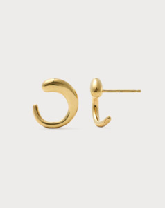 Womenswear: Jane Eppstein - Spiral Earrings (Pair) Gold Plated