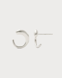 Womenswear: Jane Eppstein - Spiral Earrings (Pair) Silver