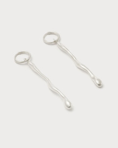 Womenswear: Jane Eppstein - Gravity Earrings (Pair) Silver