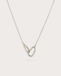 Jane Eppstein - Small Connected Necklace Silver