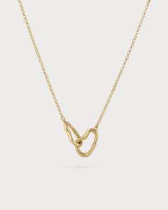 Jane Eppstein - Small Connected Necklace Gold