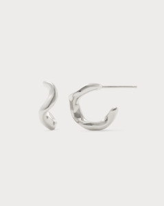 Jane Eppstein - Undercurrent Earrings (Pair) Silver