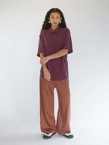 Ovna Ovich - Painter Shirt Plum