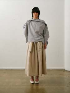 Otsu - Garnet Pants Natural Cotton/ Linen