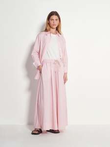 Womenswear: Juliette Hogan - Elara Shirt Pale Pink