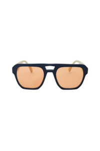 Womenswear: Age Eyewear Dosage Black w Orange 1221