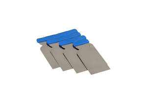 Plasterers: Japanese Stainless Steel Spatula - set of 50, 80, 100, 120mm