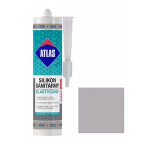 Tilers: Atlas ELASTIC Silicone  Light Grey 034 (280 ml)