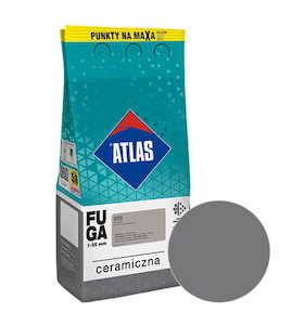 Tilers: Atlas CERAMIC Grout Silver 136 (5 kg)