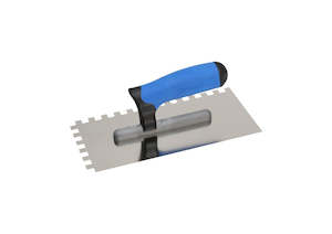 Tilers Must Have Set: Stainless Steel Notch Trowel 130x270mm (G11)