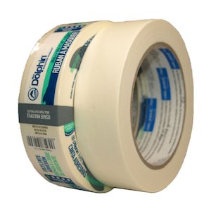 PAINTERS TAPE - Extra Strong Yellow Masking Tape, High Performance, UV Resistant…