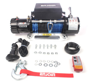 10,000lb Recovery Winches with synthetic rope