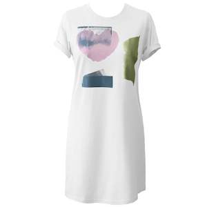 Womens Classic T Dress - Collage heart