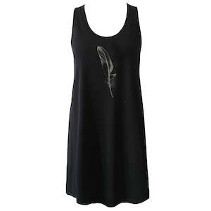 Womens Swing Dress- Feather