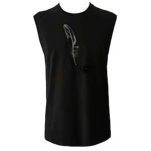 Mens Cut off - Feather