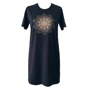 T-shirt: Womens Classic T Dress - Mandala