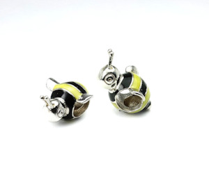 NZ BUMBLE BEE BEAD CHARM 925.co.nz